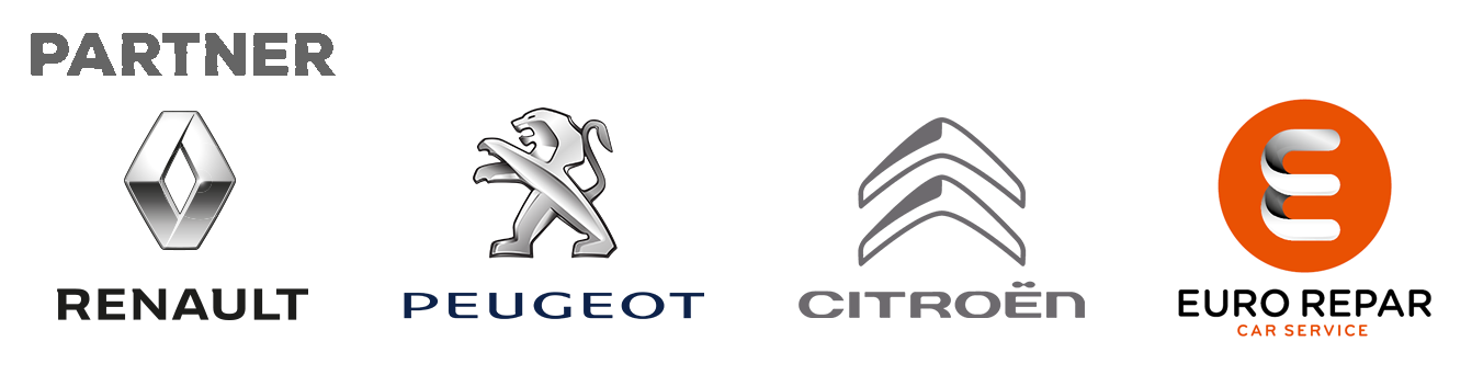 Partner: Renault, Citroen, Peugeot, Eurorepar...