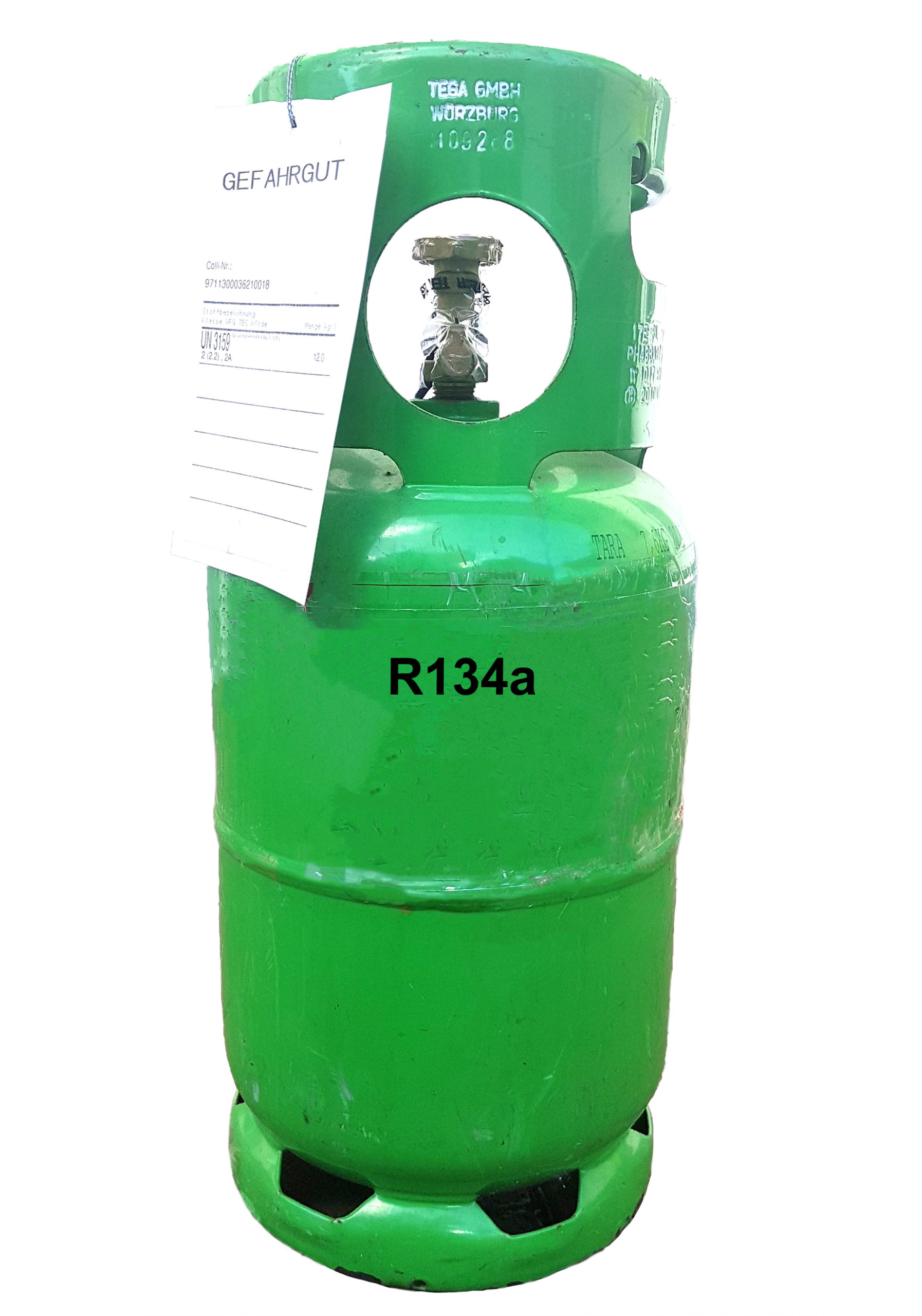 R134a Kältemittel Flasche 12kg – Hemgesberg Shop