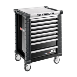 Werkstattwagen JET 8 Schubladen M3 (rot oder schwarz) - unbestückt