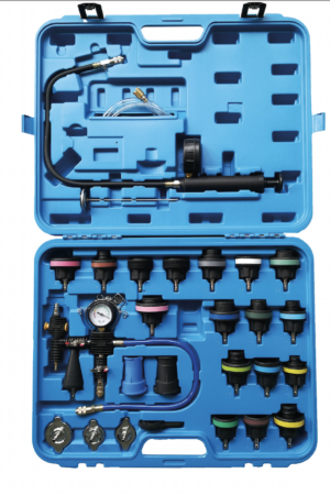 Kühlsystem Prüf-, Spül- und Füllgerät 28-teilig