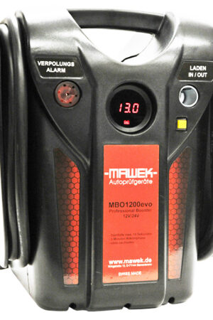 Startbooster 12/24V Strom: 12V-1700A Start/ 5000A Max., 24V- 850A Start/ 2500A Max.