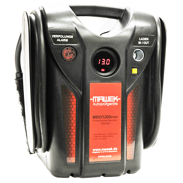 Startbooster 12/24V Strom: 12V-1700A Start/ 5000A Max., 24V- 850A Start/ 2500A Max.