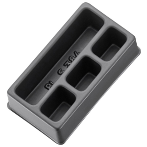 Modul Leermodul für Kleinteile (Kunststoff)4 Fächer