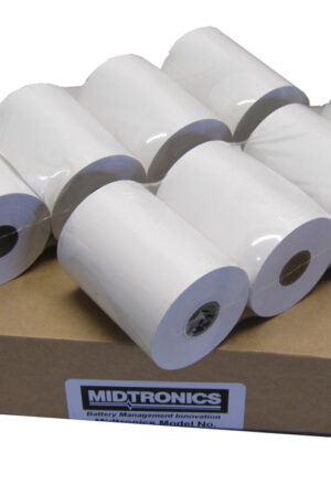 Thermopapier Ersatzrollen für Midtronics (Midtronics Branding)