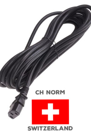 Anschlusskabel 5m CH Norm für die Schweiz