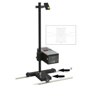SEG04DL Scheinwerfer-Einstellgerät ANALOG "Schiene"