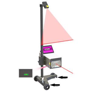 Scheinwerfer-Einstellgerät mit SELF-LEVELING-SYSTEM RNSEG07SLS