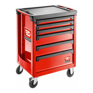 Alternative view of Werkstattwagen 7 Schubladen M3 (rot oder schwarz) - unbestückt